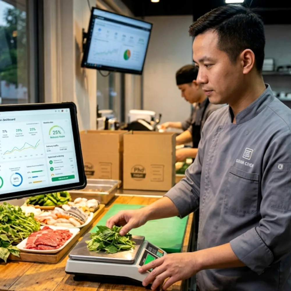 AI and Stock Prediction: How Restaurant Chains in Hanoi and Ho Chi Minh City Are Cutting Food Waste by 25%
